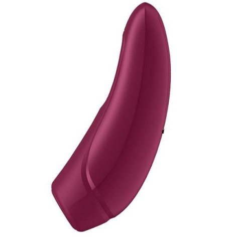 Wibrator - Curvy 1+ Air Pulse Stimulator + Vibration Rose Red Satisfyer