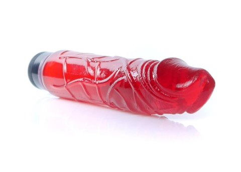 Wibrator-Juicy Jelly - Multispeed Red B - Series EasyLove