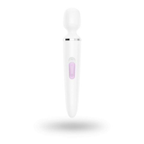 Wibrator - Satisfyer Wand-er Woman (White/Chrome) Satisfyer