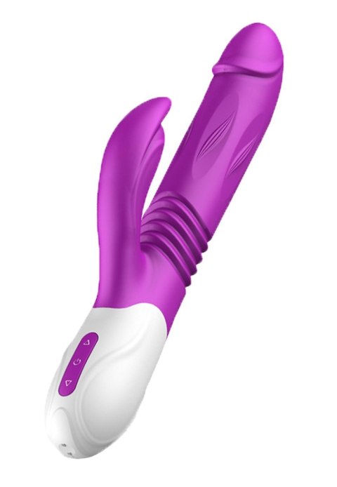 Wibrator-Silicone Vibrator USB 10 Function + Expander and Thrusting Function B - Series Fox