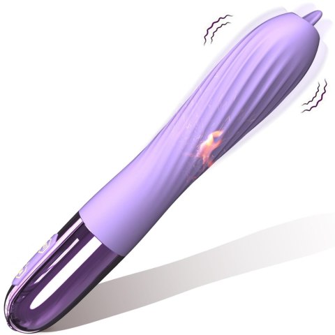 Wibrator-Silicone Vibrator USB, 10 vibration modes, Heating B - Series Fox