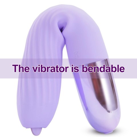 Wibrator-Silicone Vibrator USB, 10 vibration modes, Heating B - Series Fox