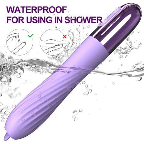 Wibrator-Silicone Vibrator USB, 10 vibration modes, Heating B - Series Fox