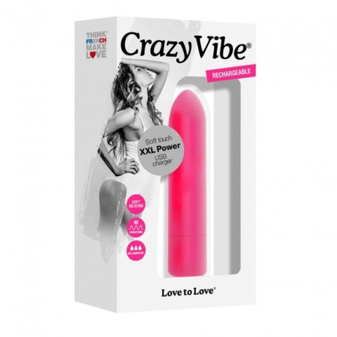 CRAZY VIBE - DANGER PINK Love to Love