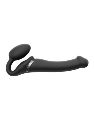 VIBRATING STRAP-ON - M - BLACK Strap-on-me