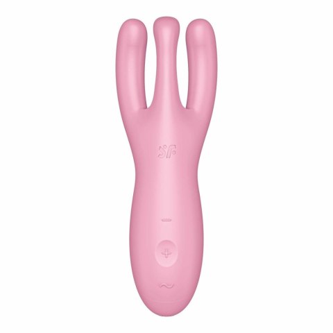 Wibrator-Threesome 4 Connect App (Pink) Satisfyer