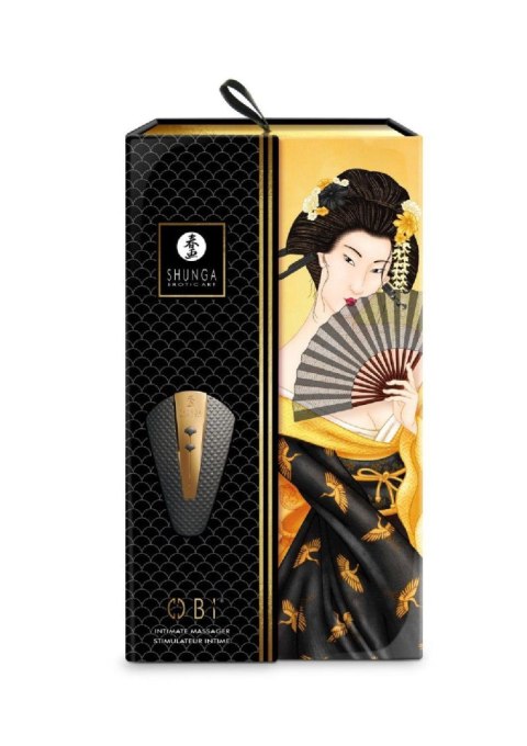 OBI Intimate Massager Black Shunga