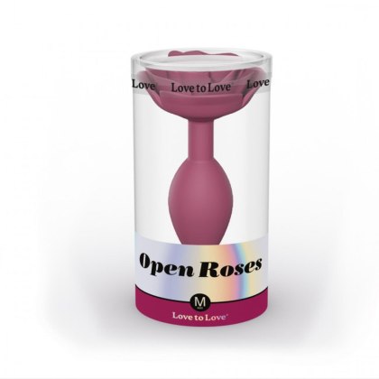 OPEN ROSES M SIZE - PLUM STAR Love to Love