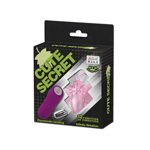 BAILE- CUTE SECRET, 12 vibration functions Baile