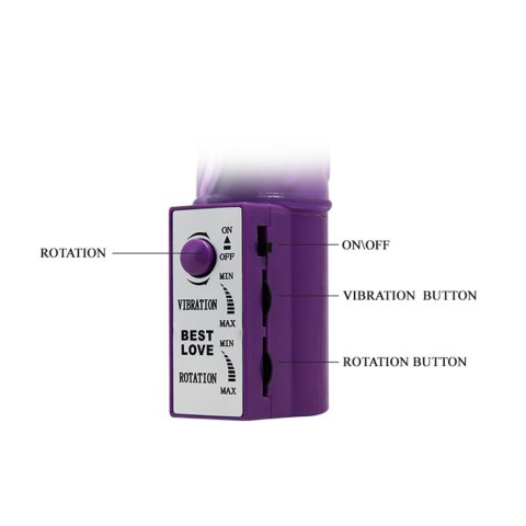 BAILE-Cute Baby Vibrator Purple Baile