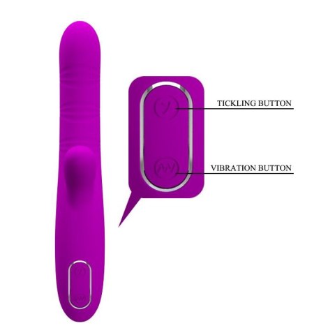 PRETTY LOVE - Angelique, 12 vibration functions 4 tickling functions Pretty Love