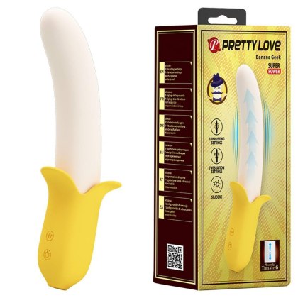 PRETTY LOVE - Banana Greek, 7 vibration functions 3 thrusting settings Pretty Love