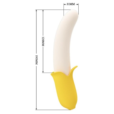 PRETTY LOVE - Banana Greek, 7 vibration functions 3 thrusting settings Pretty Love