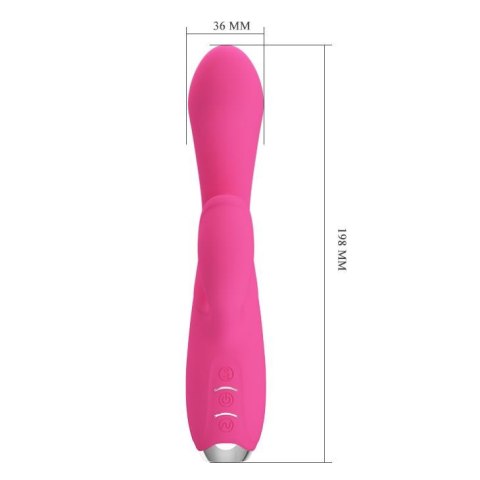 PRETTY LOVE - GLORIA Pink, 12 vibration functions 3 pulse wave settings Memory function Pretty Love