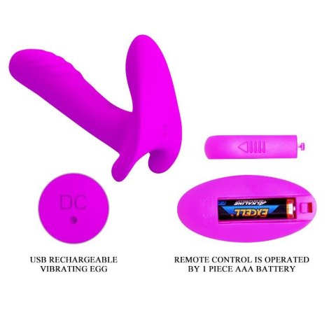 PRETTY LOVE -REMOTE CONTROL MASSAGER, 12 vibration functions Wireless remote control Pretty Love