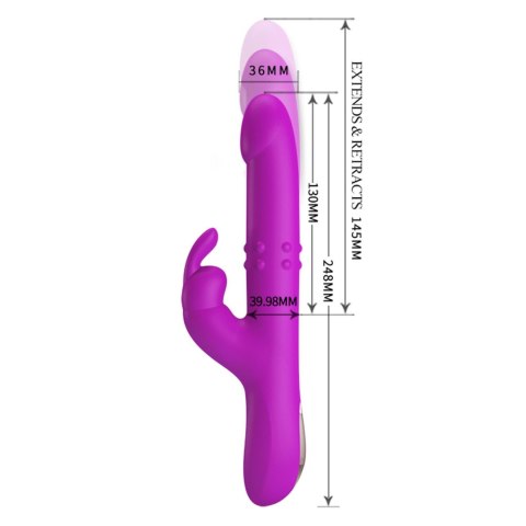 PRETTY LOVE - Reese, 12 vibration functions 4 rotation functions 4 thrusting settings Pretty Love