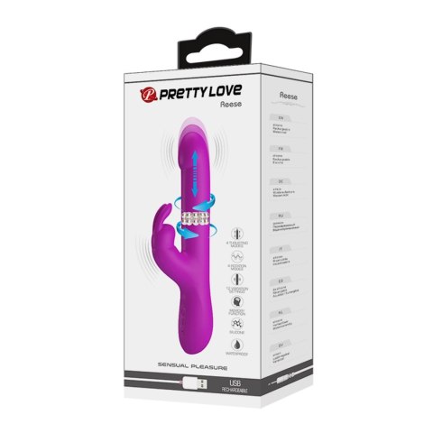 PRETTY LOVE - Reese, 12 vibration functions 4 rotation functions 4 thrusting settings Pretty Love