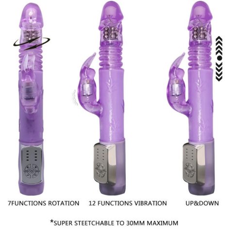 BAILE-Deluxe Dream Lover, 12 vibration functions Thrusting 4 rotation functions Baile