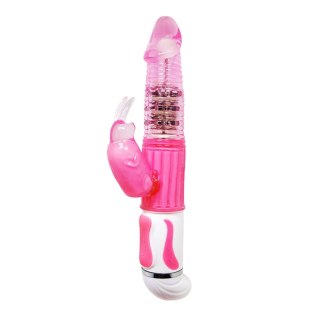 BAILE- Fasination Vibrator Pink,12 vibration functions 4 rotation functions Baile