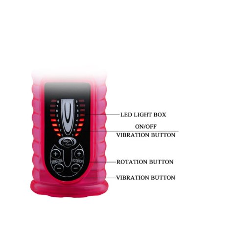 BAILE- Pleasurizer Legend toyz, 8 vibration functions 8 rotation functions Baile