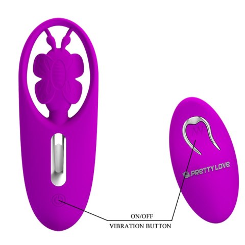 PRETTY LOVE - Dancing Butterfly, 12 vibration functions Wireless remote control Pretty Love