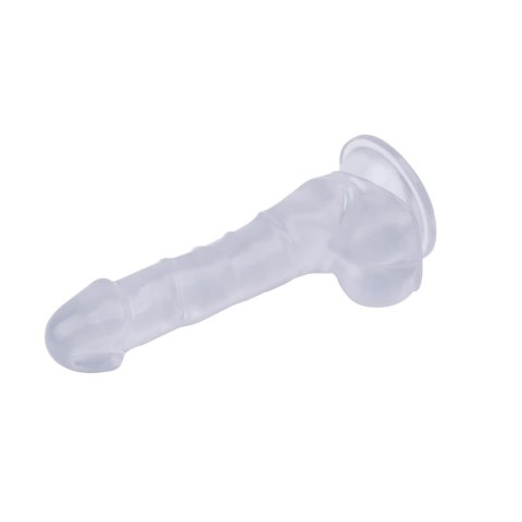 7.7 Inch Dildo-Clear HI-Rubber