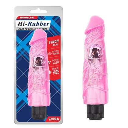 9 Inch Dildo-Pink HI-Rubber