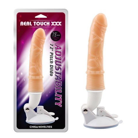 Adjustability-Pitch Dildo 7.2"" Real Touch XXX