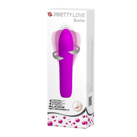 PRETTY LOVE - BURKE, 4 vibration functions 4 rotation functions Memory function Pretty Love