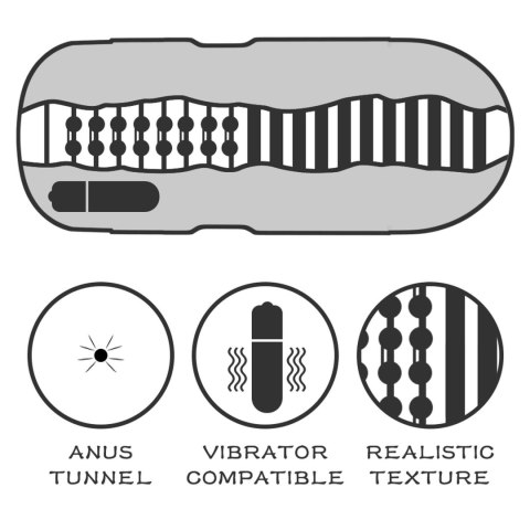 Sex In A Can Anus Stamina Tunnel - Vibrating Lovetoy