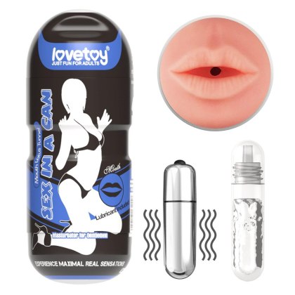 Sex In A Can Mouth Lotus Tunnel - Vibrating Lovetoy