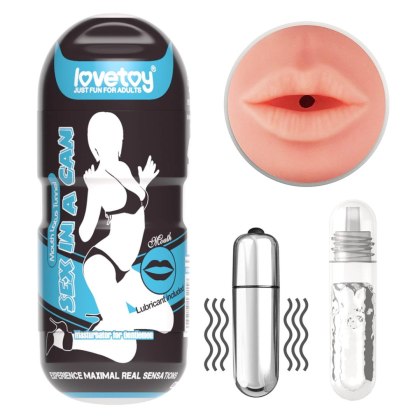 Sex In A Can Mouth Stamina Tunnel - Vibrating Lovetoy