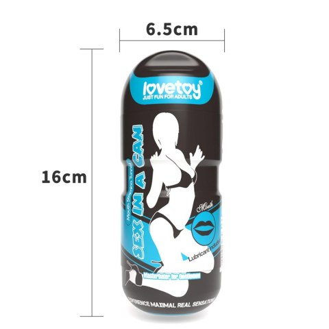 Sex In A Can Mouth Stamina Tunnel - Vibrating Lovetoy