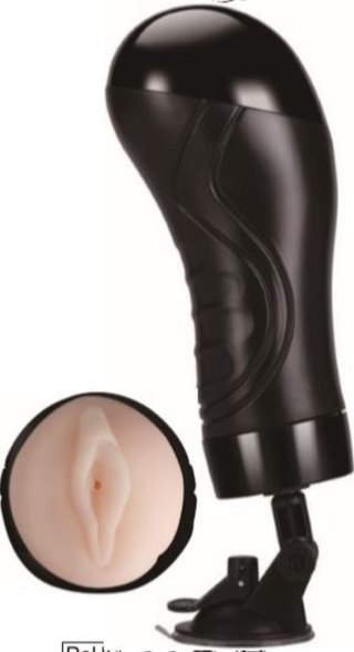 Bull power black wallmounted vibrating masturbator Power Escorts