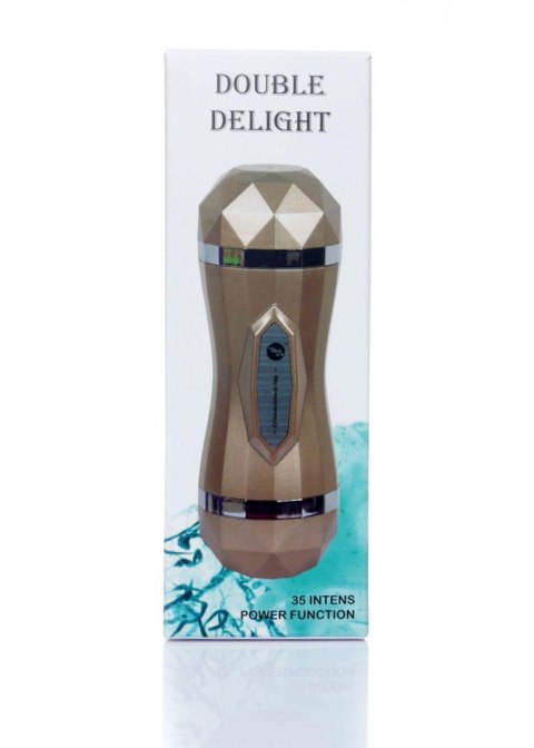 Masturbator-Vagina Double Delight 35 function USB B - Series Lyla