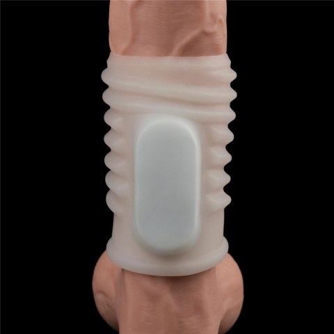 Vibrating Spiral Knights Ring (White) Lovetoy