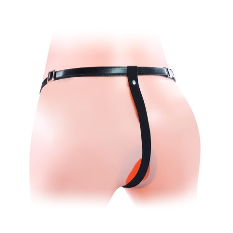 Vibrating Unisex Hollow Strap On Lovetoy