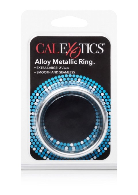 Alloy Metallic Ring - XL Silver Calexotics