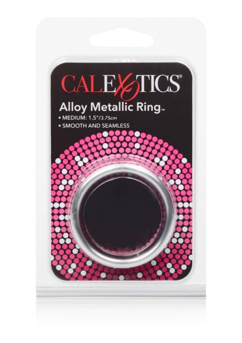 Alloy Metallic Ring - M Silver Calexotics