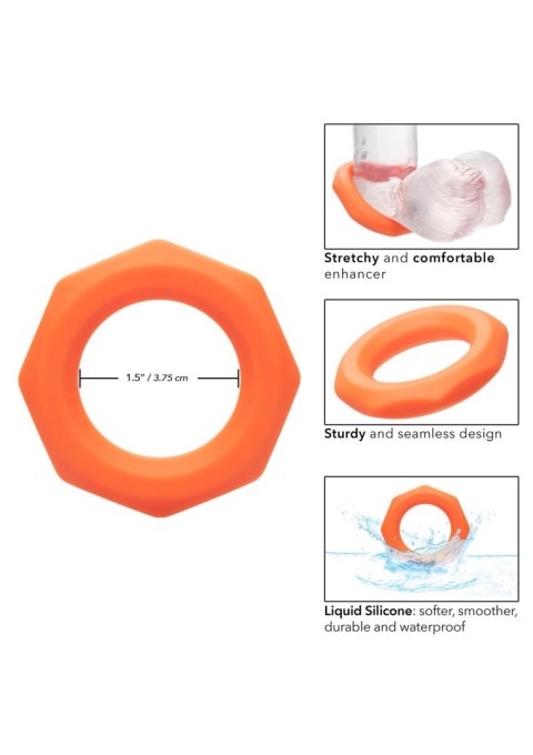 Alpha Sexagon Ring Orange Calexotics