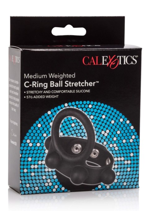 C-Ring Ball Stretcher Medium Black Calexotics