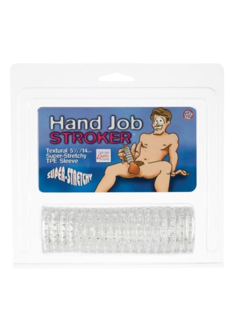 Hand Job Stroker Clear Transparent Calexotics