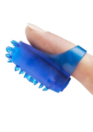 Pierścień-FLEX RING AND FINGER VIBE BLUE ToyJoy