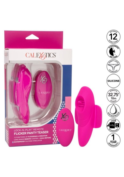 Remote Flicker Panty Teaser Pink Calexotics