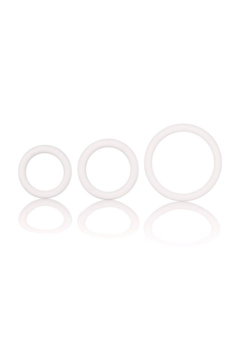 Rubber Ring - 3 Piece Set White Calexotics