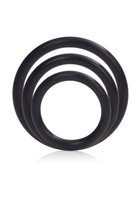 Silicone Support Rings Black Calexotics