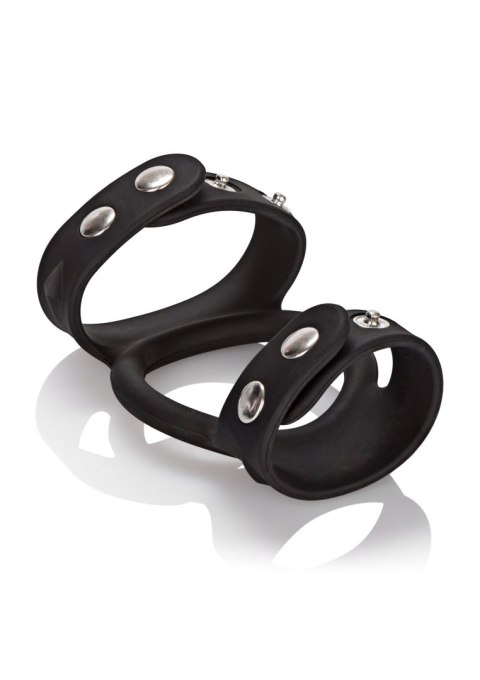 Silicone Tri-Snap C & B Cage Black Calexotics