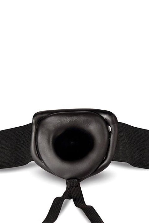 DR. SKIN 6INCH HOLLOW STRAP ON BLACK Blush