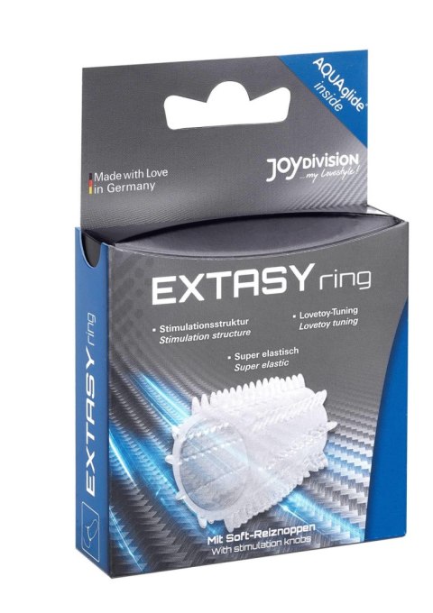 Extasy Ring Transparent JoyDivision