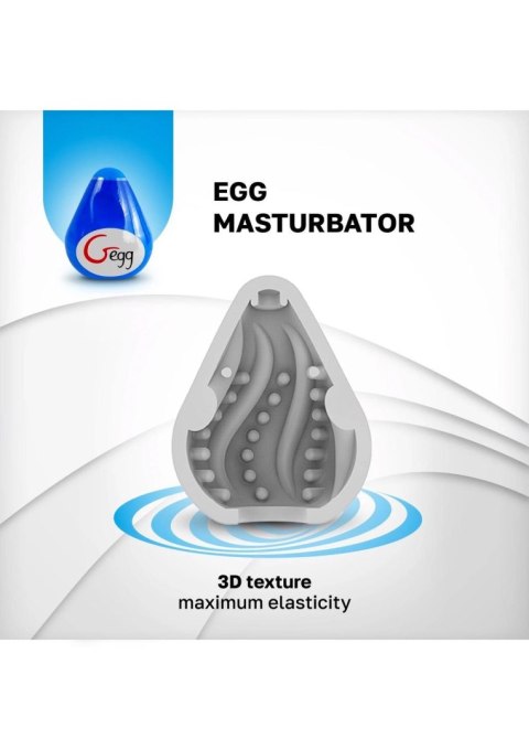 G-Egg Masturbator Blue Gvibe